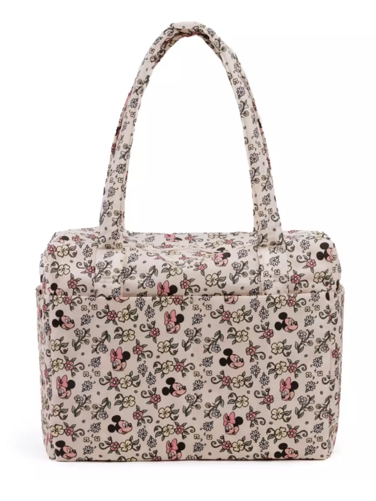Baggu Mickey Minnie Mouse Storybook Floral Small Cloud Carry On Disney Exclusive